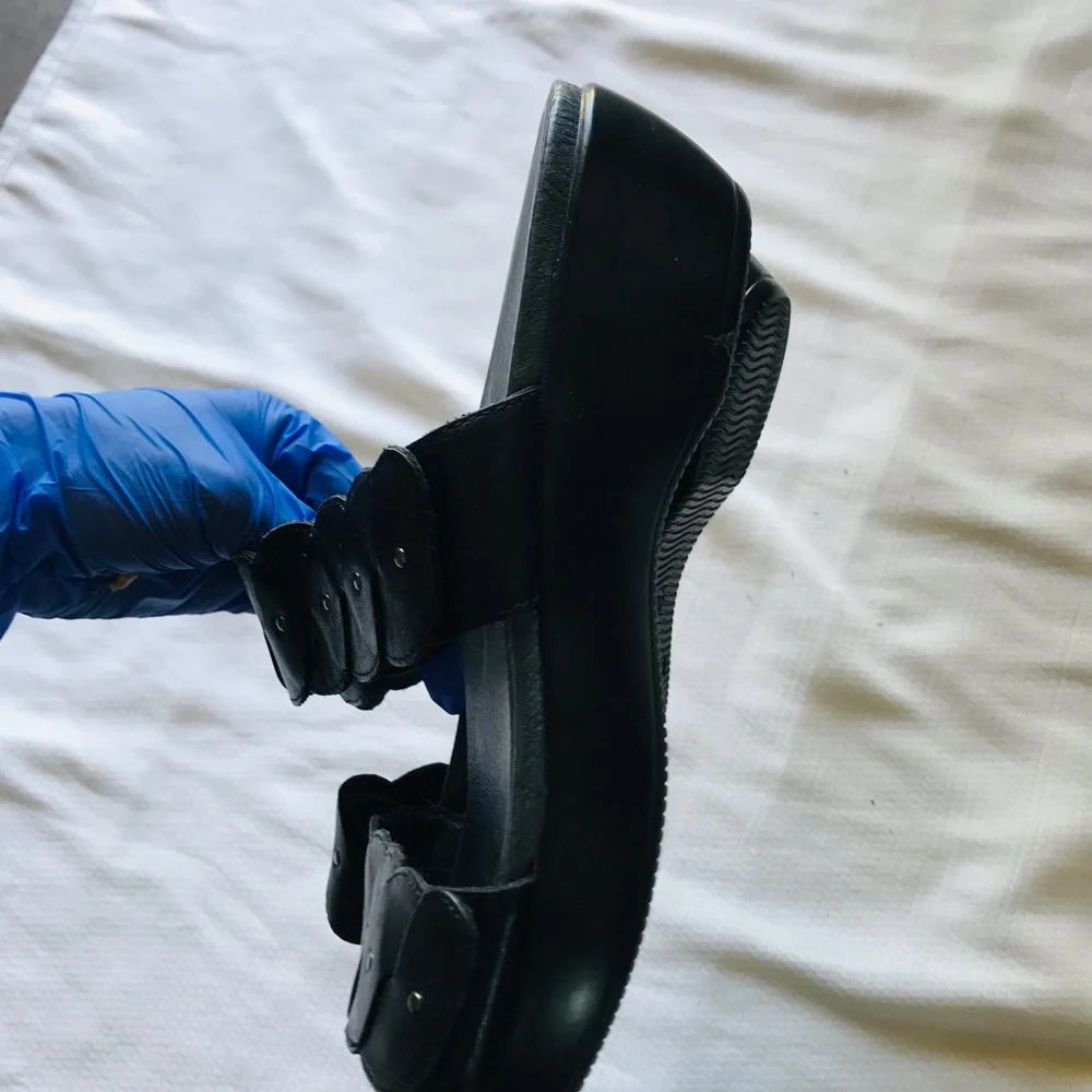 Dansko Black Sandals